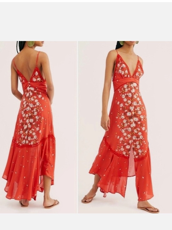 Free People Dresses & Skirts - Free People Paradise Floral Slip Maxi Dress - Women